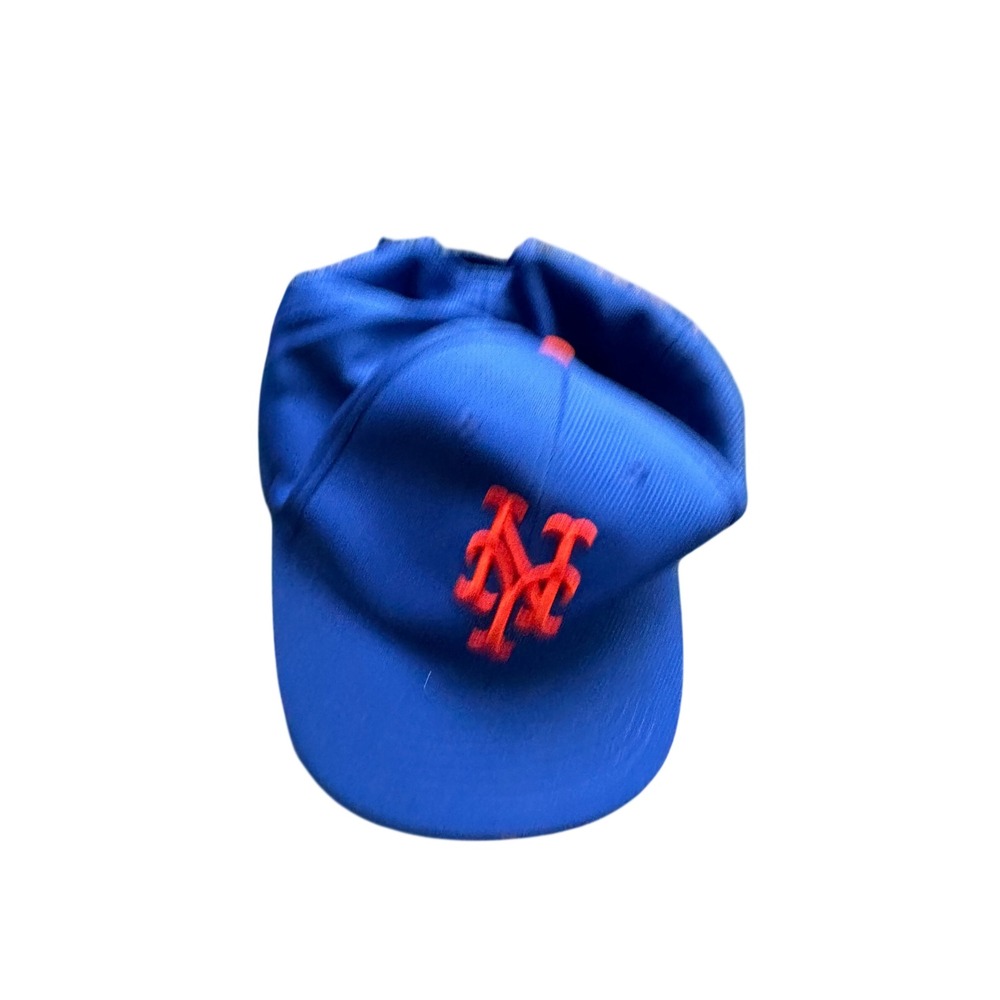New York Mets MLB Baseball Cap OC Sports Blue Orange Embroidered Hat OSFM